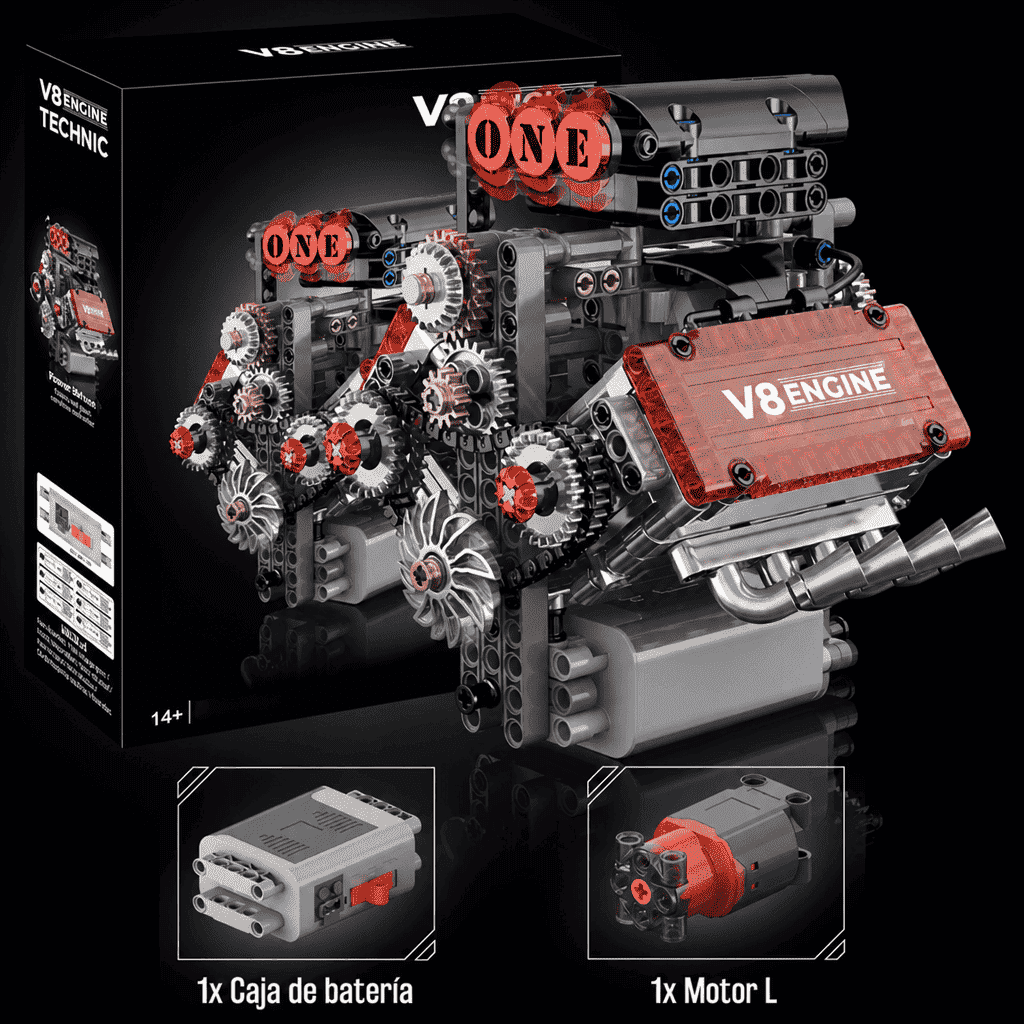 Motor V8 funcional